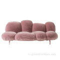 Cipria диван плюшевой ткани модный диван